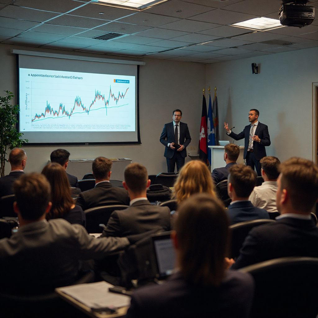 Presentación en conferencia de energía