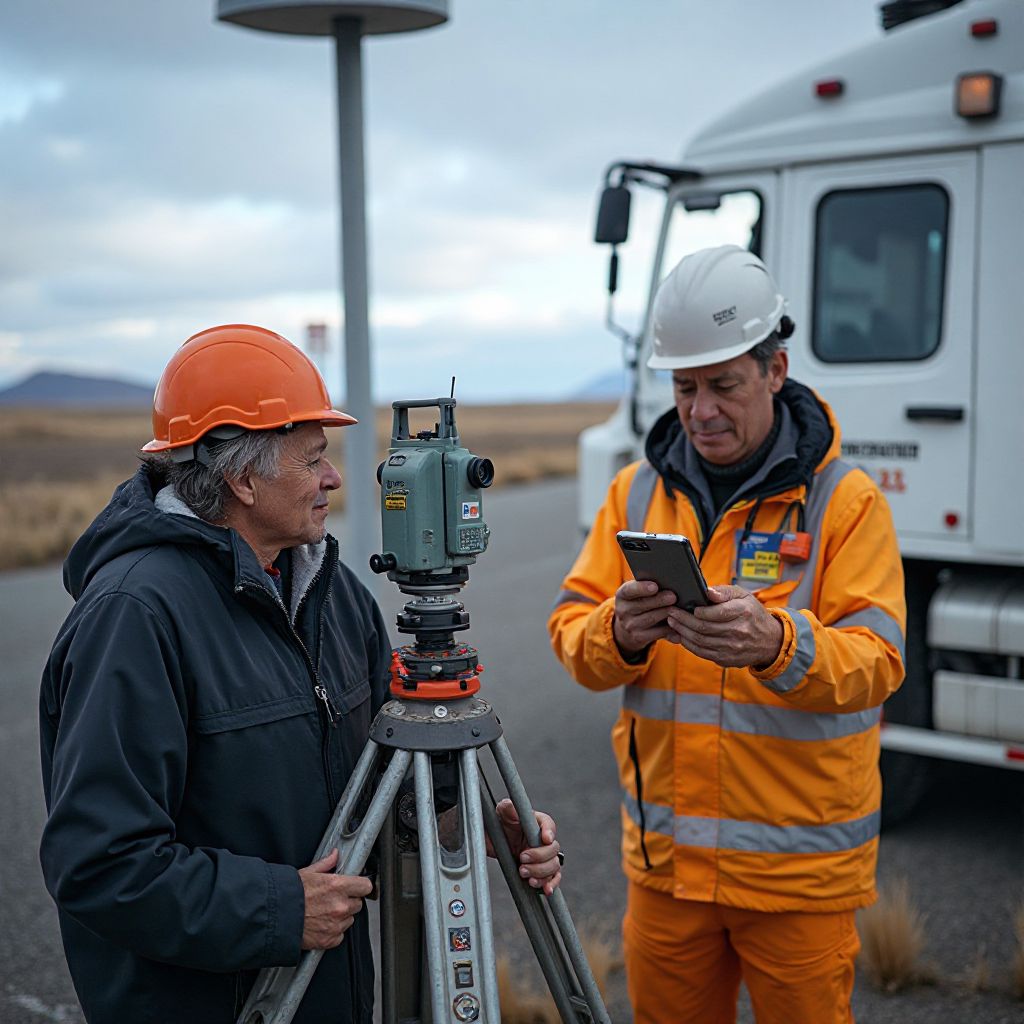 Trabajo de campo en estaciones