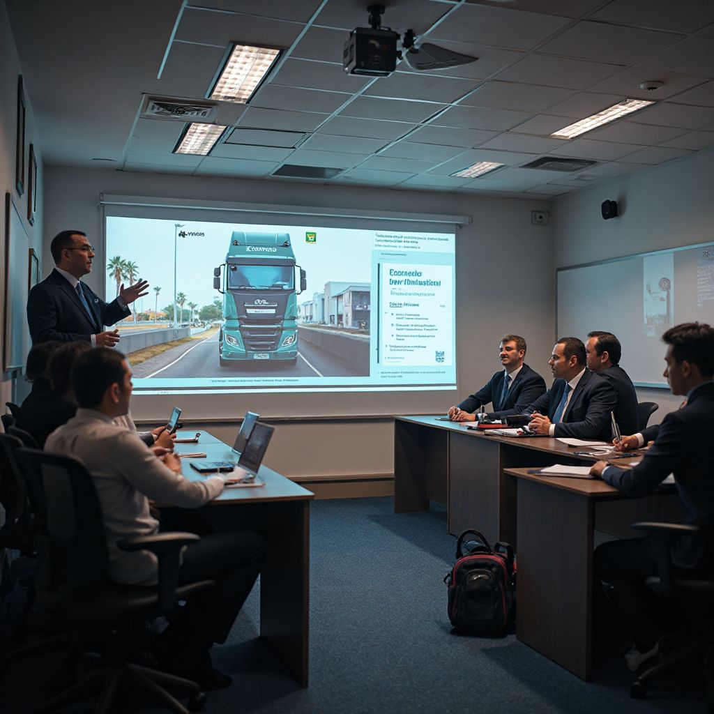 Capacitación a transportistas